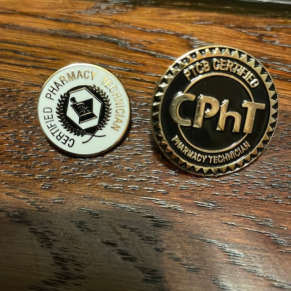 Pharmacy Technician Pins - Picture 1 of 4